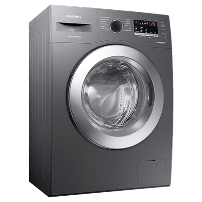 SAMSUNG 7 kg 5 Star Inverter Fully Automatic Front Load Washing Machine (WW70R22EK0X/TL, Eco Bubble Technology, Inox Grey)