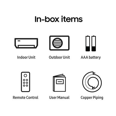 SAMSUNG CY 5 in 1 Convertible 1.5 Ton 3 Star Inverter Split AC with Copper Anti Bacterial Filter (2023 Model, Copper Condenser, AR18CY3ZAWK)