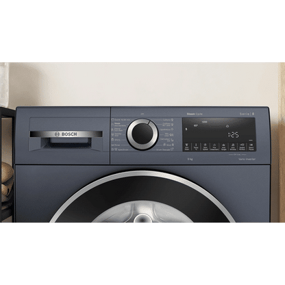 BOSCH 9 kg 5 Star Fully Automatic Front Load Washing Machine (Series 6, WGA1420PIN, Anti Wrinkle Feature, Dark Lake)