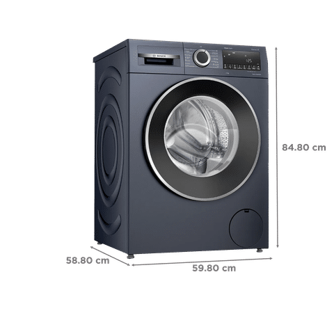 BOSCH 9 kg 5 Star Fully Automatic Front Load Washing Machine (Series 6, WGA1420PIN, Anti Wrinkle Feature, Dark Lake)