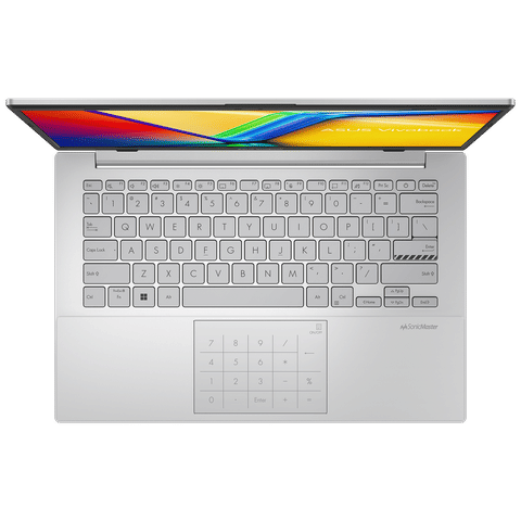 ASUS Vivobook Go 14 AMD Ryzen 5 Thin and Light Laptop (8GB, 512GB SSD, Windows 11 Home, 14 inch Full HD LED Backlit Display, MS Office 2021, Cool Silver, 1.38 KG)