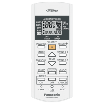 Panasonic EU 7 in 1 Convertible 1.5 Ton 5 Star Inverter Split Smart AC with AI Mode (2023 Model, Copper Condenser, CS/CU-EU18AKY5XFM)