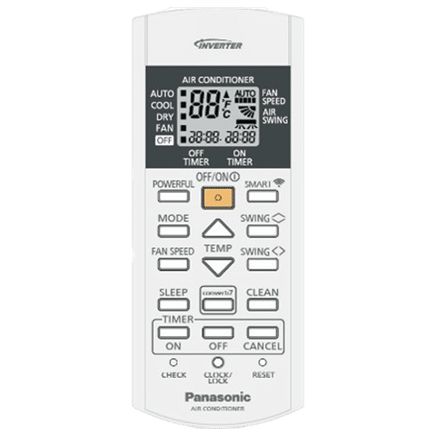 Panasonic EU 7 in 1 Convertible 1.5 Ton 3 Star Inverter Split AC with Temperature Sensors (2024 Model, Copper Condenser, CS/CU-EU18AKY3F)