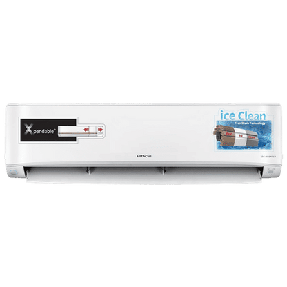 HITACHI iKasu 5400FXL 1.5 Ton 5 Star Inverter Split AC (2023 Model, Copper Condenser, Superfine Mesh Filter, RAS.G518PCBIBF)