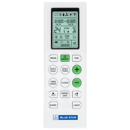 Blue Star M Series 5 in 1 Convertible 1 Ton 3 Star Inverter Split AC with DigiQ Penta Sensor (Copper Condenser, ID312MNU)