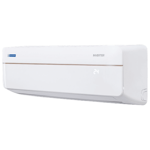 Blue Star V Series 5 in 1 Convertible 1.5 Ton 3 Star Inverter Split Smart AC with Anti Microbial Filter (2023 Model, Copper Condenser, IC318VNU)