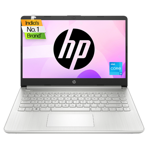 HP 14s-dq5138tu Intel Core i3 12th Gen Laptop (8GB, 512GB SSD, Windows 11 Home, 14 inch Full HD IPS Display, MS Office 2021, Natual Silver, 1.46 KG)