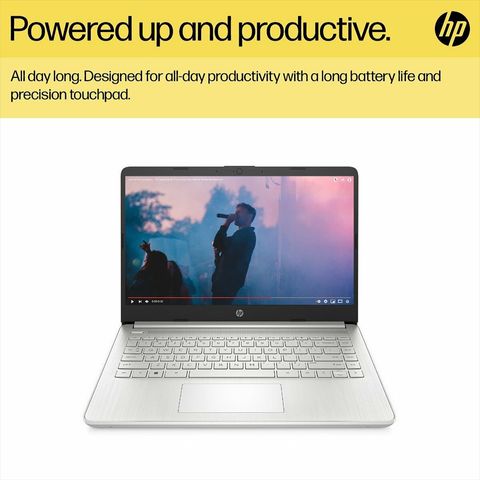 HP 14s-dq5138tu Intel Core i3 12th Gen Laptop (8GB, 512GB SSD, Windows 11 Home, 14 inch Full HD IPS Display, MS Office 2021, Natual Silver, 1.46 KG)