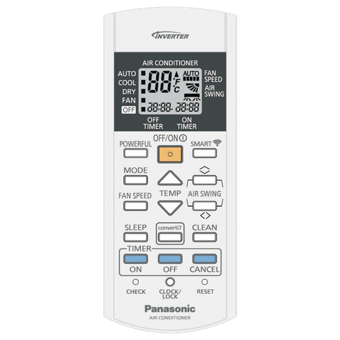 Panasonic SU 7 in 1 Convertible 1.5 Ton 3 Star Inverter Split Smart AC with Anti Dust Filter (2022 Model, Copper Condenser, CS/CU-SU18YKYWT)0