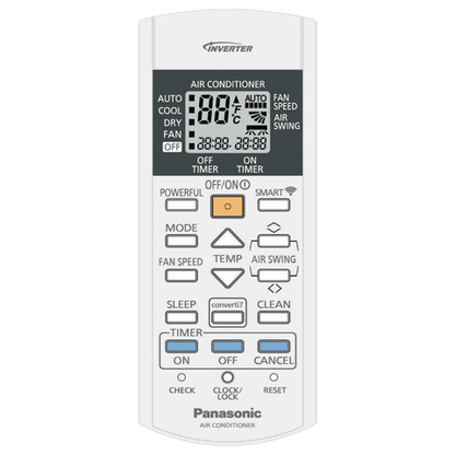 Panasonic SU 7 in 1 Convertible 1.5 Ton 3 Star Inverter Split Smart AC with Anti Dust Filter (2022 Model, Copper Condenser, CS/CU-SU18YKYWT)0