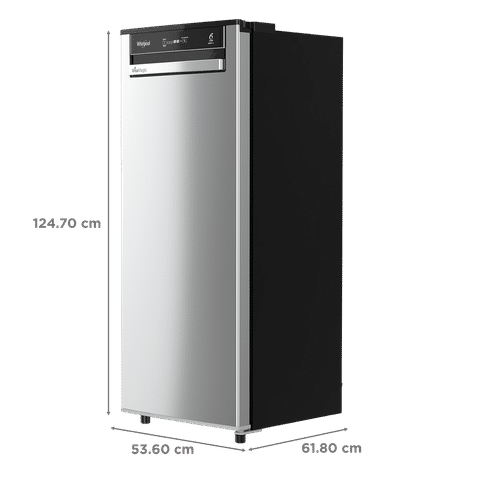 Whirlpool VMPRO 192 Litres 3 Star Direct Cool Single Door Refrigerator with Zeolite Technology (73131, Grey)