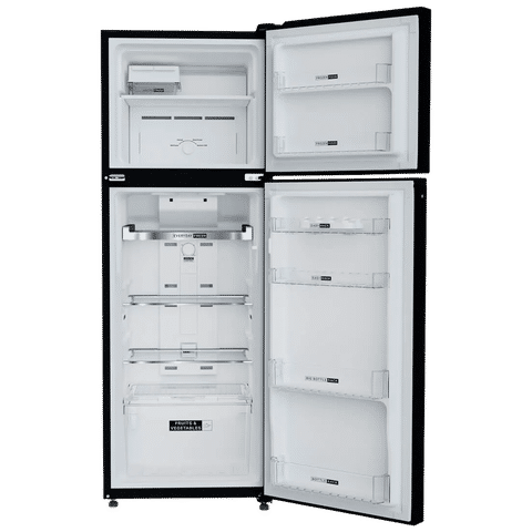 Whirlpool Neofresh 235 Litres 2 Star Frost Free Double Door Refrigerator with Intellisense Inverter Technology (22052, Crystal Black)