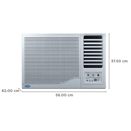 Carrier ESTRELLA Ex 1 Ton 3 Star Window AC (2024 Model, Copper Condenser, Dust Filter, CAW12EC3R34F0)