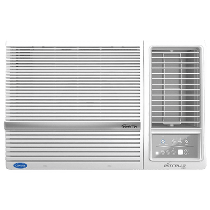 Carrier ESTRELLA EXi 1.5 Ton 3 Star Inverter Window AC (2024 Model, Copper Condenser, Dust Filter, CIW18EC3R34F0)