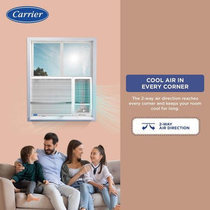 Carrier ESTRELLA EXi 1.5 Ton 3 Star Inverter Window AC (2024 Model, Copper Condenser, Dust Filter, CIW18EC3R34F0)