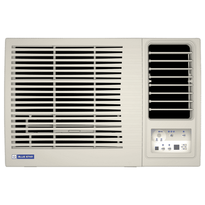 Blue Star L Series 0.8 Ton 3 Star Fixed Speed Window AC (2024 Model, Copper Condenser, Dust Filter, WFD309L)