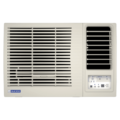 Blue Star L Series 1 Ton 3 Star Fixed Speed Window AC (2024 Model, Copper Condenser, Dust Filter, WFD312L)