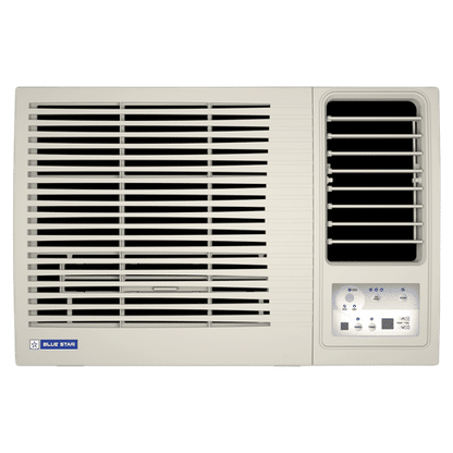 Blue Star L Series 1 Ton 3 Star Fixed Speed Window AC (2024 Model, Copper Condenser, Dust Filter, WFD312L)