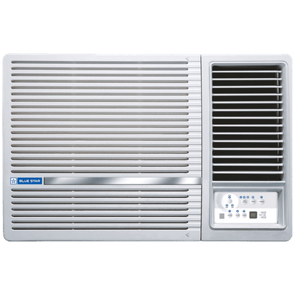 Blue Star L Series 1.5 Ton 3 Star Fixed Speed Window AC (2024 Model, Copper Condenser, Dust Filter, WFD318L)