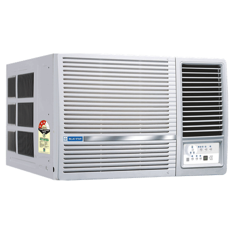 Blue Star L Series 1.5 Ton 3 Star Fixed Speed Window AC (2024 Model, Copper Condenser, Dust Filter, WFD318L)