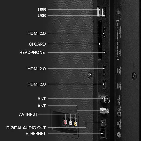 Hisense E7K 164 cm (65 inch) QLED 4K Ultra HD VIDAA TV with Dolby Vision and Dolby Atmos (2023 model)