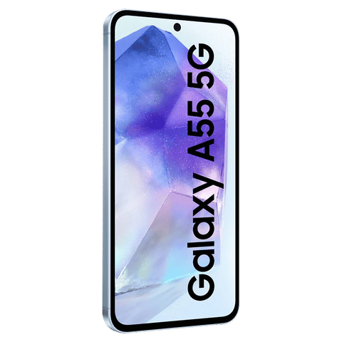 SAMSUNG Galaxy A55 5G (8GB RAM, 128GB, Awesome Iceblue)