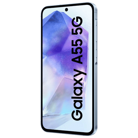 SAMSUNG Galaxy A55 5G (8GB RAM, 256GB, Awesome Iceblue)