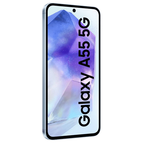 SAMSUNG Galaxy A55 5G (8GB RAM, 256GB, Awesome Iceblue)