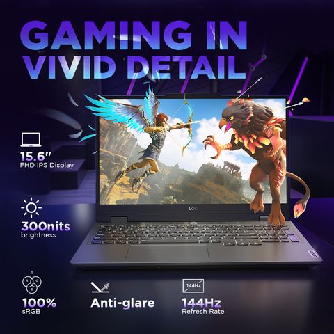 Lenovo LOQ 15IAX9I Intel Core i5 12th Gen Gaming Laptop (8GB, 512GB SSD, Windows 11 Home, 4GB Graphics, 15.6 inch 144 Hz Full HD IPS Display, Intel Arc A530M, MS Office 365, Luna Grey, 2.38 KG)