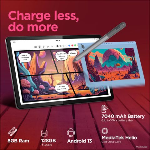 Lenovo Tab M11 Wi-Fi+4G Android Tablet with Stylus (11 Inch, 8GB RAM, 128GB ROM, Seafoam Green)