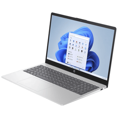 HP FD1098TU Intel Core Ultra 5 Thin and Light Laptop (8GB, 512GB SSD, Windows 11 Home, 15.6 inch Full HD Display, MS Office 2021, Natural Silver, 1.59 KG)