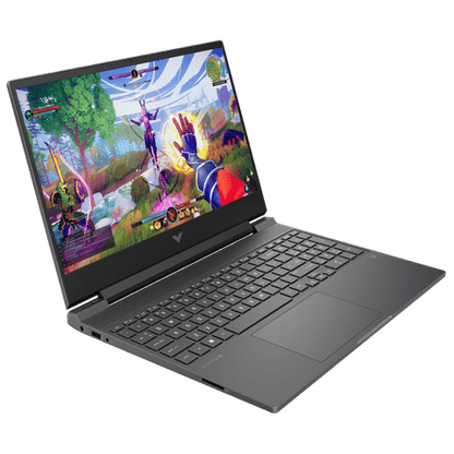 HP Victus Intel Core i7 13th Gen Gaming Laptop (16GB, 512GB SSD, Windows 11 Home, 8GB Graphics, 15.6 inch 144 Hz Full HD IPS Display, NVIDIA GeForce RTX 4060, MS Office 2021, Mica Silver, 2.29 KG)