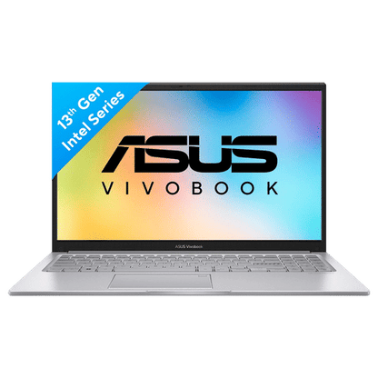 ASUS Vivobook 15 Intel Core i3 13th Gen Thin & Light Laptop (8GB, 512GB SSD, Windows 11 Home, 15.6 inch Full HD Display, MS Office 2021, Cool Silver, 1.7 KG)