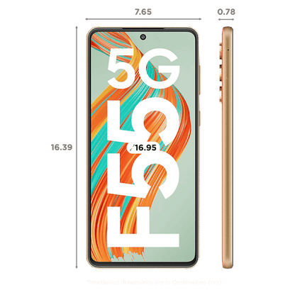 SAMSUNG Galaxy F55 5G (8GB RAM, 256GB, Apricot Crush)