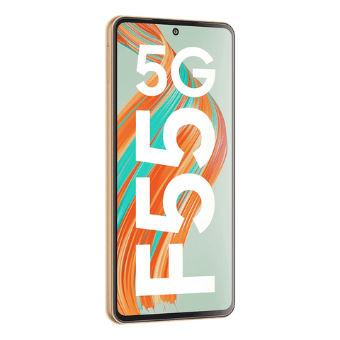 SAMSUNG Galaxy F55 5G (12GB RAM, 256GB, Apricot Crush)