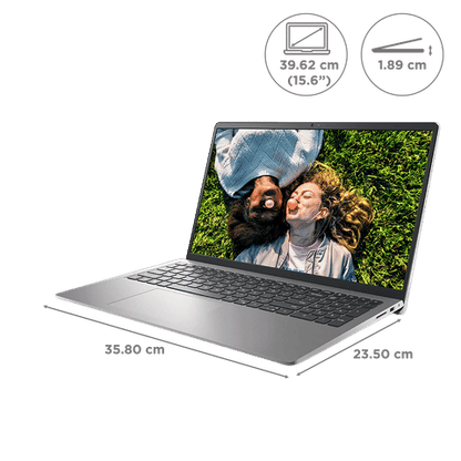 Dell Inspiron 3530 Intel Core i5 13th Gen Thin & Light Laptop (16GB, 512GB SSD, Windows 11 Home, 15.6 inch Full HD WVA Display, MS Office 2021, Platinum Silver, 1.63 KG)