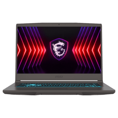 MSI Thin 15 Intel Core i7 13th Gen Gaming Laptop (16GB, 512GB SSD, Windows 11 Home, 4GB Graphics, 15.6 inch 144 Hz FHD Display, NVIDIA GeForce RTX 3050, MS Office 2021, Cosmos Gray, 1.86 KG)