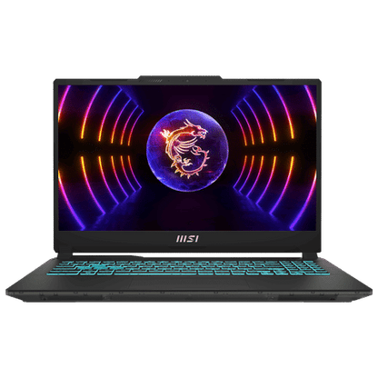 MSI Cyborg 15 Intel Core i7 13th Gen Gaming Laptop (16GB, 512GB SSD, Windows 11 Home, 8GB Graphics, 15.6 inch 144 Hz FHD Display, NVIDIA GeForce RTX 4060, MS Office 2021, Translucent Black, 1.98 KG)