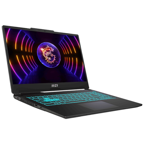 MSI Cyborg 15 Intel Core i7 13th Gen Gaming Laptop (16GB, 512GB SSD, Windows 11 Home, 8GB Graphics, 15.6 inch 144 Hz FHD Display, NVIDIA GeForce RTX 4060, MS Office 2021, Translucent Black, 1.98 KG)