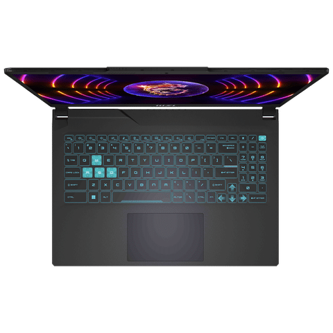 MSI Cyborg 15 Intel Core i7 13th Gen Gaming Laptop (16GB, 512GB SSD, Windows 11 Home, 8GB Graphics, 15.6 inch 144 Hz FHD Display, NVIDIA GeForce RTX 4060, MS Office 2021, Translucent Black, 1.98 KG)