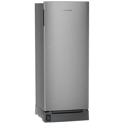 LIEBHERR Plus 222 Litres 3 Star Direct Cool Single Door Refrigerator with Antibacterial Gasket (DFPsiC 2221, Silver Steel)