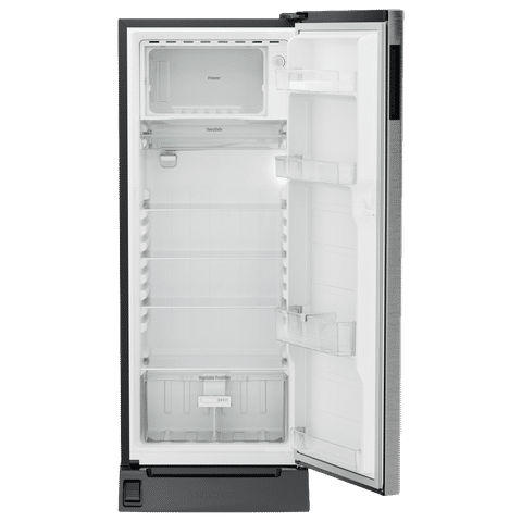 LIEBHERR Plus 222 Litres 3 Star Direct Cool Single Door Refrigerator with Antibacterial Gasket (DFPsiC 2221, Silver Steel)