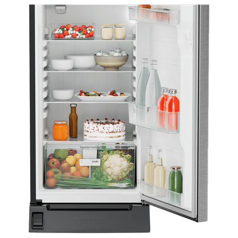 LIEBHERR Plus 222 Litres 3 Star Direct Cool Single Door Refrigerator with Antibacterial Gasket (DFPsiC 2221, Silver Steel)