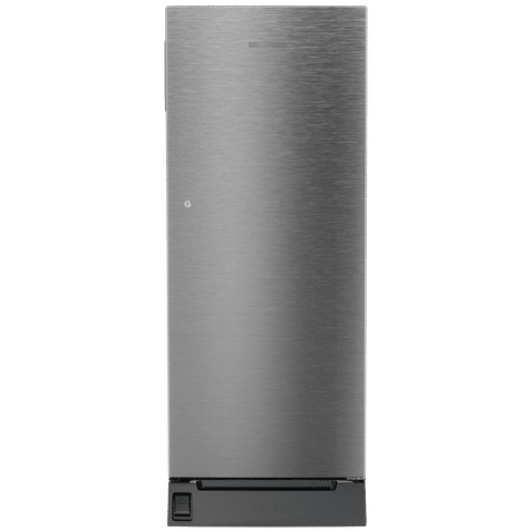 LIEBHERR Plus 222 Litres 3 Star Direct Cool Single Door Refrigerator with Antibacterial Gasket (DFPsiC 2221, Silver Steel)