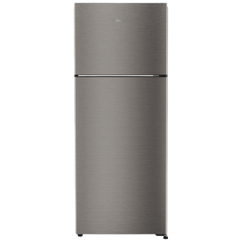 LIEBHERR Pure 245 Litres 2 Star Frost Free Double Door Refrigerator with Antibacterial Gasket (TCPgsB 2411, Grey Steel)