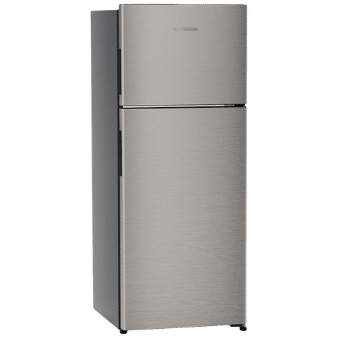 LIEBHERR Pure 245 Litres 2 Star Frost Free Double Door Refrigerator with Antibacterial Gasket (TCPgsB 2411, Grey Steel)