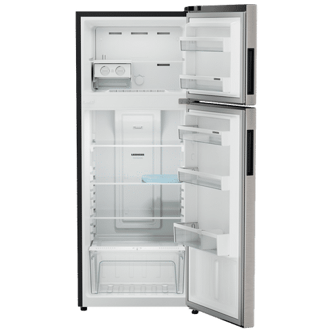 LIEBHERR Pure 245 Litres 2 Star Frost Free Double Door Refrigerator with Antibacterial Gasket (TCPgsB 2411, Grey Steel)