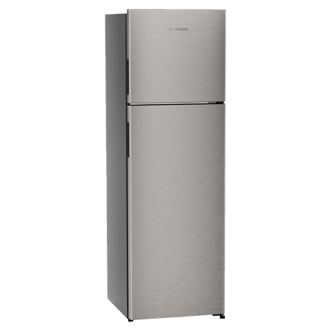 LIEBHERR Cluster 1 316 Litres 2 Star Frost Free Double Door Refrigerator with Central Duo Cooling (TDPgsB 3111, Grey Steel)