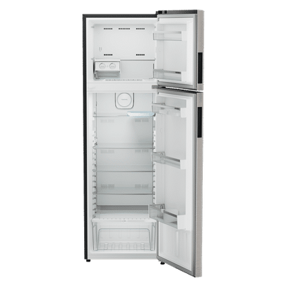 LIEBHERR Cluster 1 316 Litres 2 Star Frost Free Double Door Refrigerator with Central Duo Cooling (TDPgsB 3111, Grey Steel)