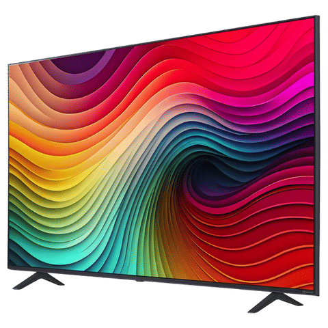 LG NANO80 Nano Cell 139.7 cm (55 inch) 4K Ultra HD LED WebOS TV with AI Customization (2024 model)